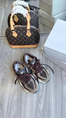 New balance 9060 Couro  Marrom