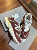New balance 9060 Couro Marsala/cinza