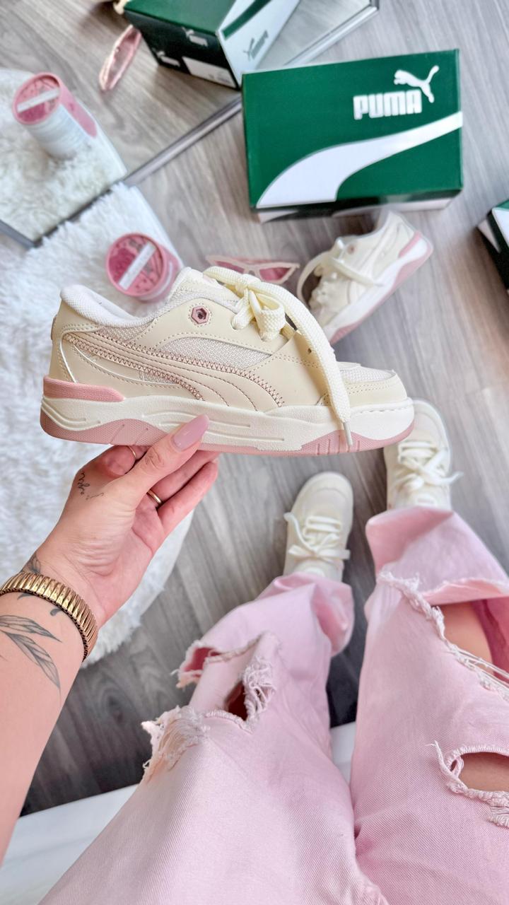 Puma 180 prime Off white/rosa