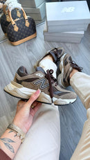 New balance 9060 Couro  Marrom