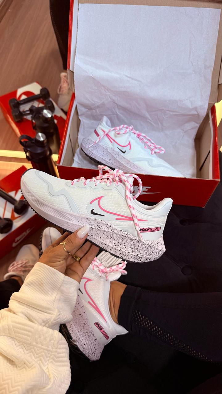 Nike zoom NK 47  super leve branco rosa