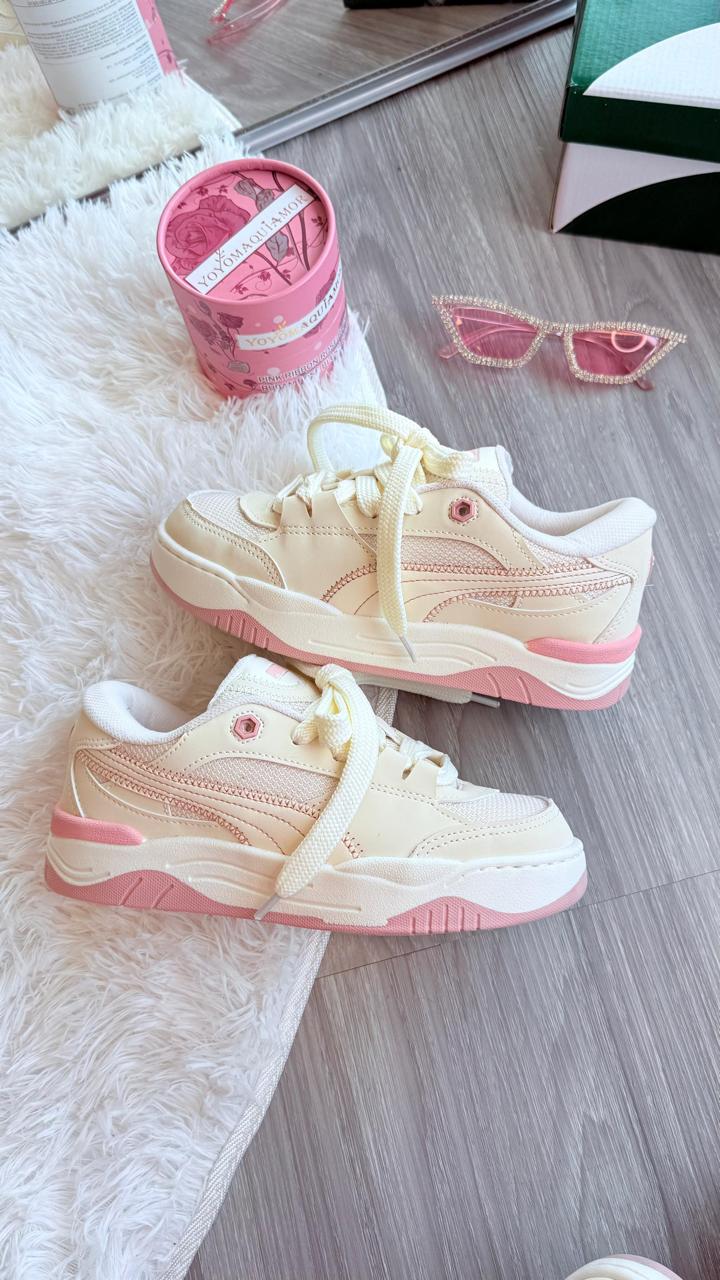 Puma 180 prime Off white/rosa